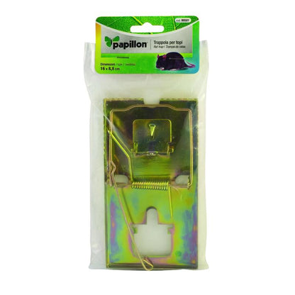Trampa Ratas Metálica Galvanizada 16 X 8.8 Cm._1