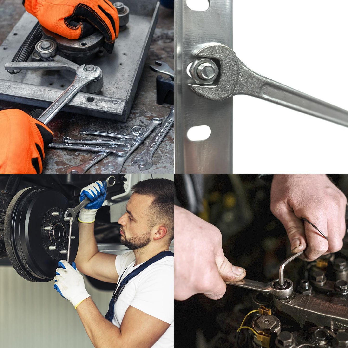 Llave Fija Plus Acero Cromo Vanadio 20x22 Din 3110. Llave Fija, Llave Fija Doble_2