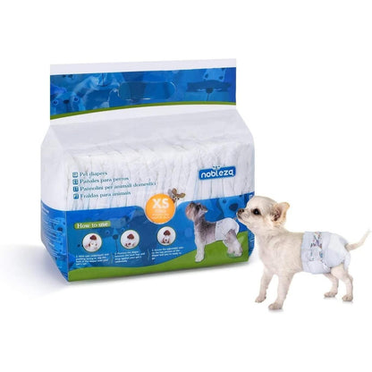 Fraldas Nobleza para Cães Fêmeas XS 12 unidades