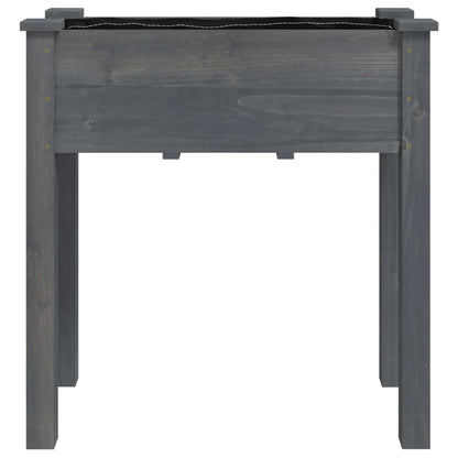 Jardinera Con Forro Interior Madera Abeto Gris 71x37x76 Cm_3