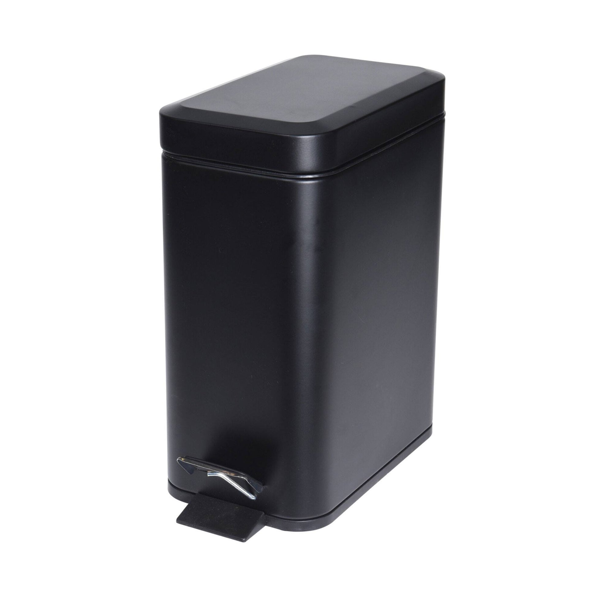 Cubo Con Pedal 5l Metal Negro_0