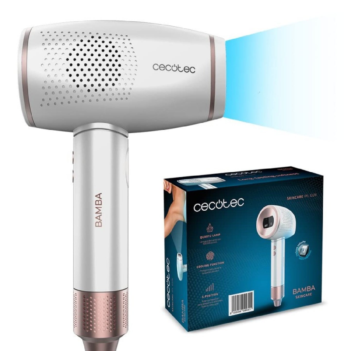 Cecotec Depiladora Ipl Skincare Ipl Gun_0