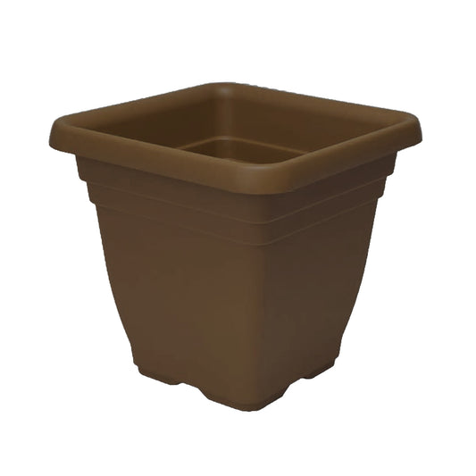 Maceta Quadro Vulcano Zanvic Bronce 32 X 32 X 28 Cm (17 L) En Plástico