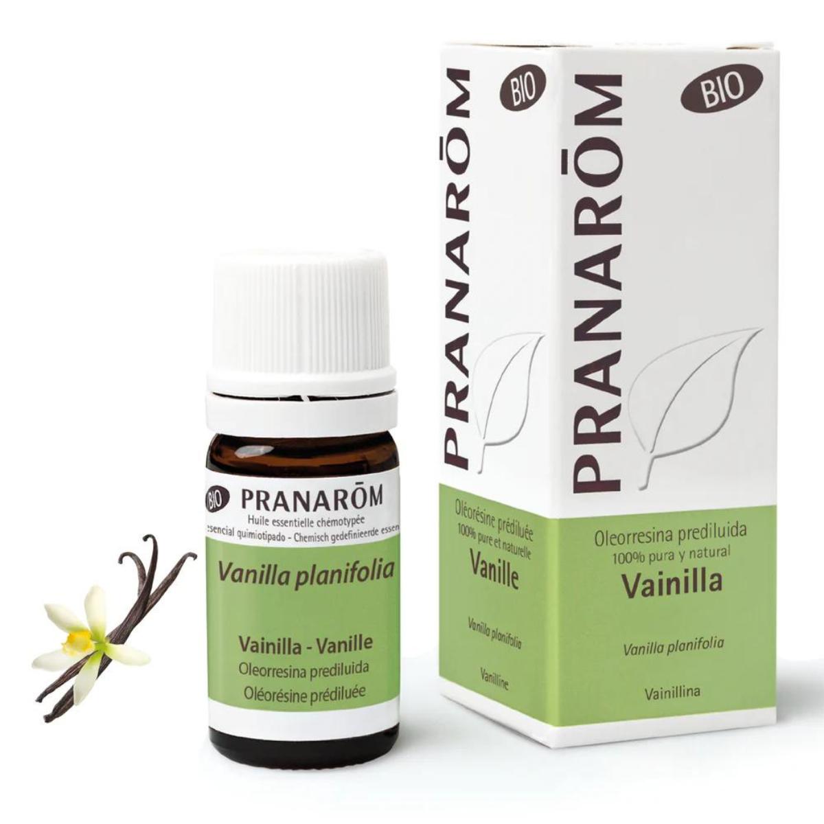 Óleo essencial de baunilha biológico (eco), Pranarom 5 ml