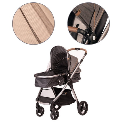 Babyono Mosquitera Universal Para Cochecito | Protección Discreta Para Paseos Tranquilos_2
