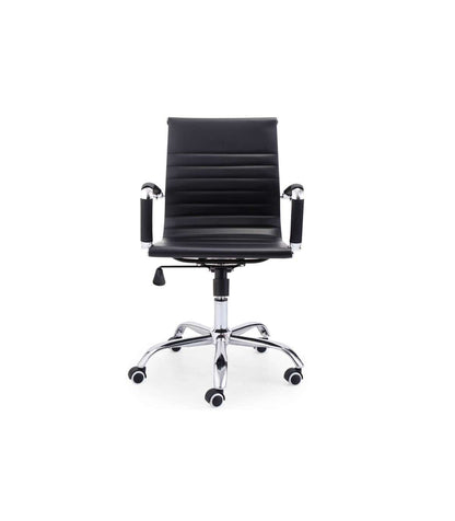 Silla De Escritorio Giratoria Lucy En Negro 89-99 Cm(alto)64 Cm(ancho)64 Cm(fondo)._4