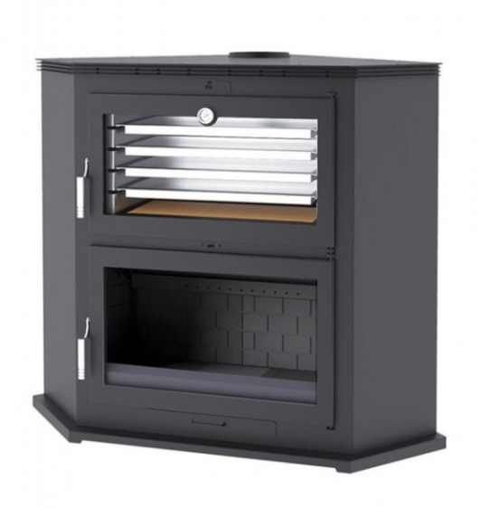 BRICOSOL Horno Leña Rincón FM - Interior Fundición - Modelo HL-200 RF_0