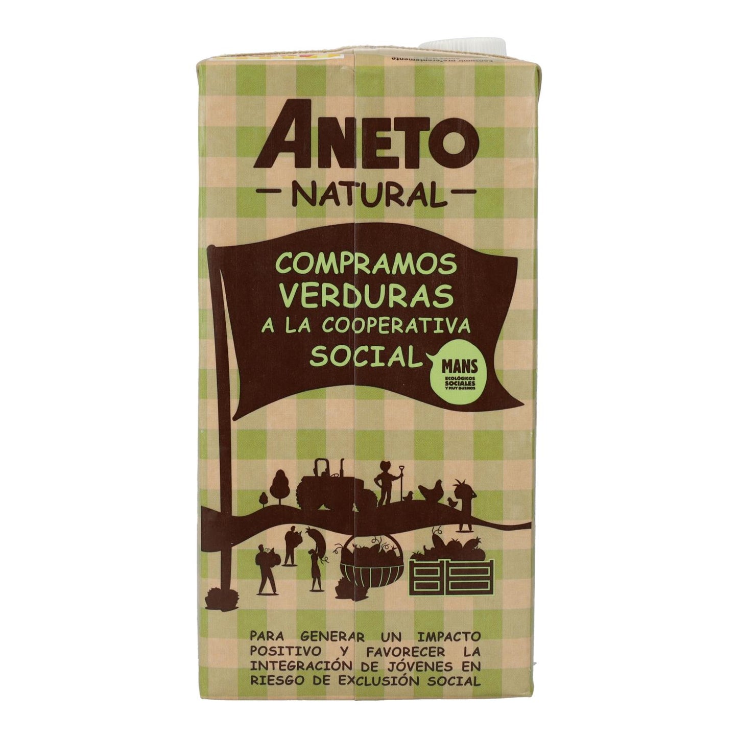 Caldo de legumes natural ECO Aneto 1L