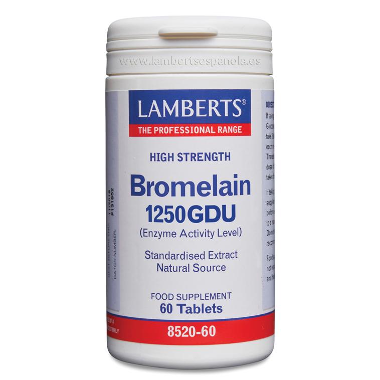 Bromelaína 60 Comprimidos Lamberts