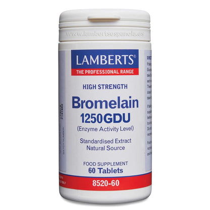 Bromelaína 60 Comprimidos Lamberts