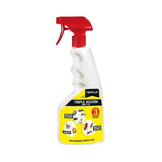 Inseticida Acaricida Pronto a Usar Batlle Tripla Ação 750 ml