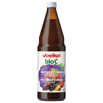 Zumo Multifrutas Frutos Rojos BIO Voelkel 750ml
