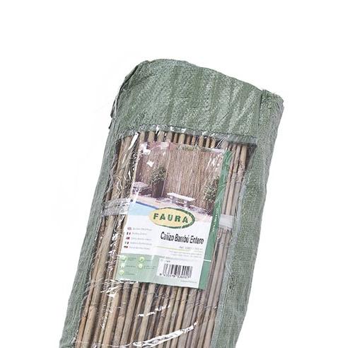 Obstáculo de bambu inteiro Faura 1 x 5 m