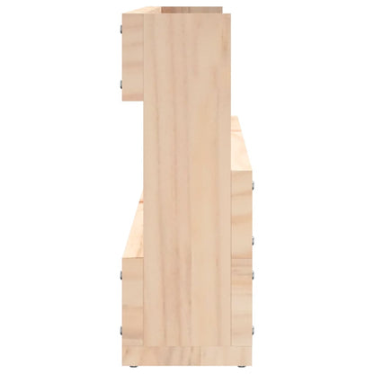 Estantes Para Zapatos De Pared 2 Uds Madera De Pino 110x9x23 Cm / Vetonek_2
