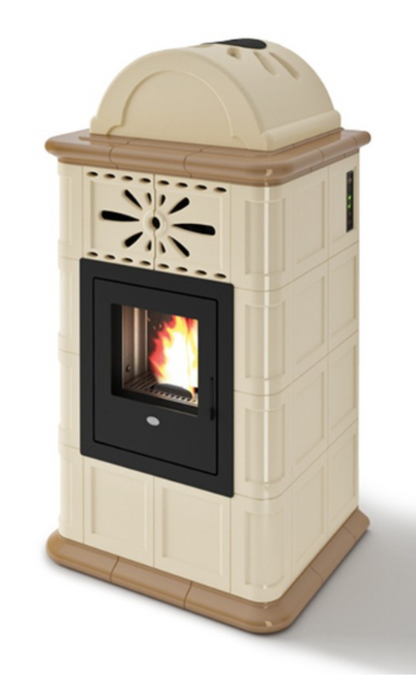 Estufa De Pellet Eva Calòr Rosy 901639200 Acabado Avellana_1