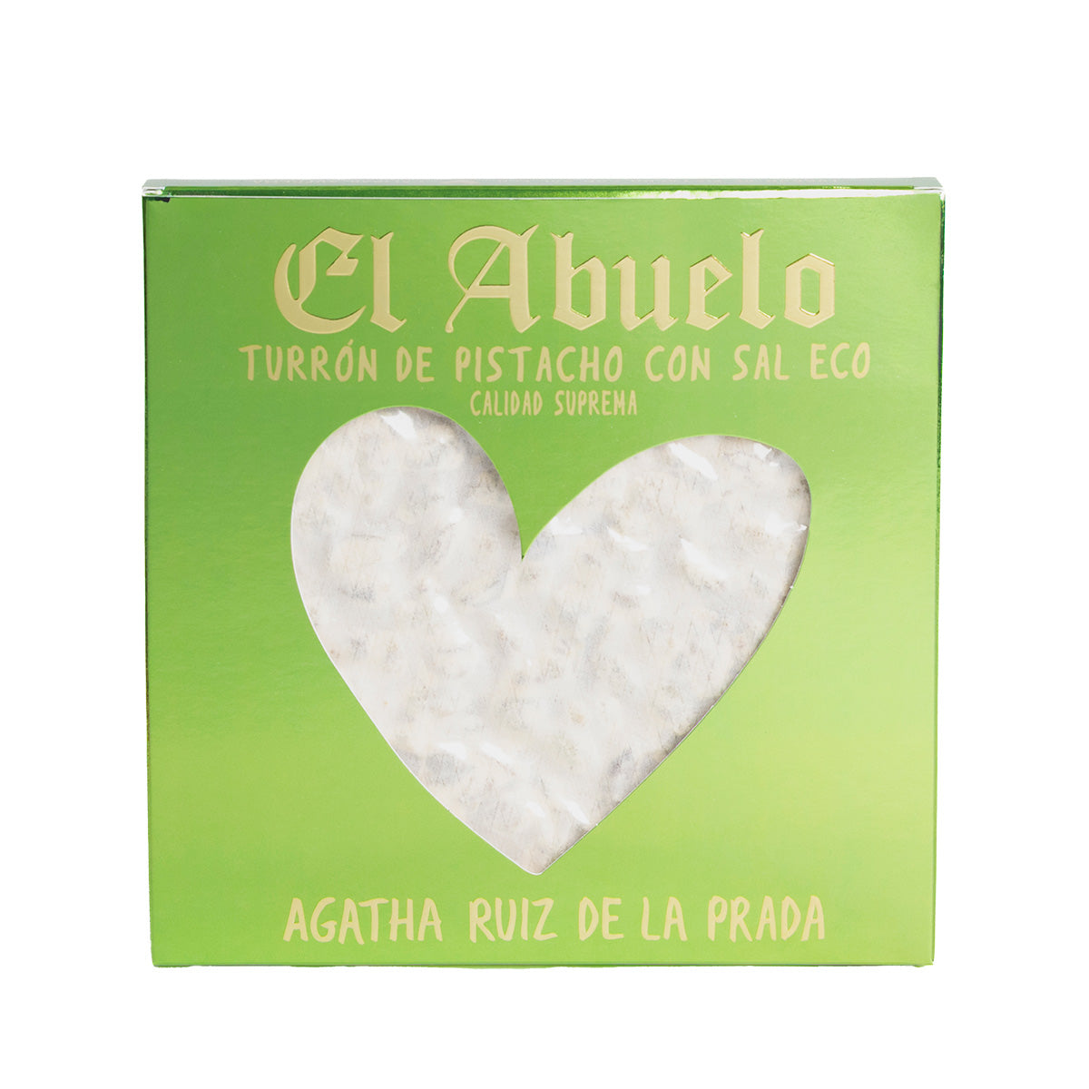 Torta de Turrón de Pistacho ECO - Agatha Ruiz de la Prada El Abuelo 200 g