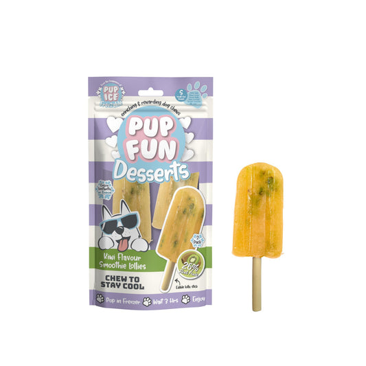 2 Helados Snack Pup Ice Polo Smomthie De Kiwi 2 X 60g_0