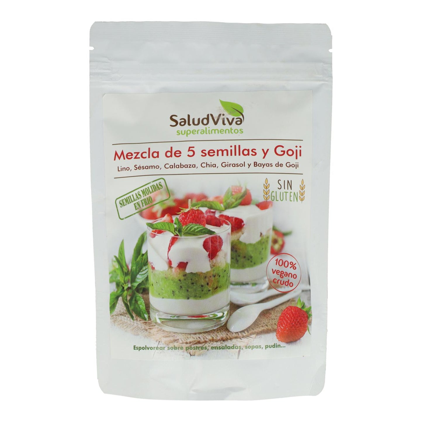Mistura de 6 sementes 200 g, Salud Viva