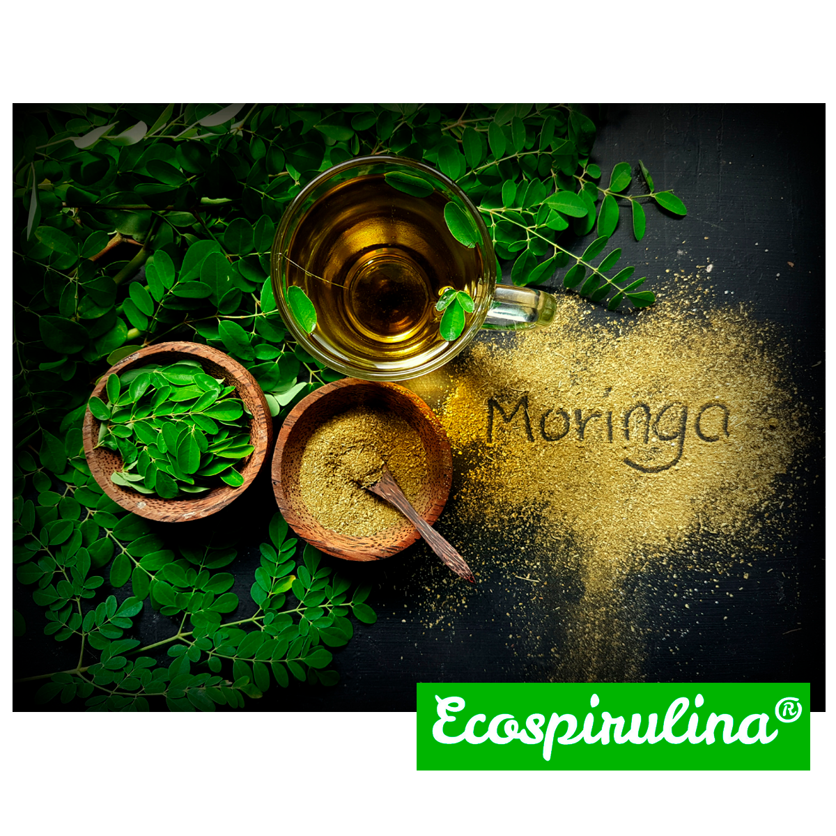 Moringa Y Espirulina Ecológicas En Comprimidos Ecospirulina 200 Comprimidos_4
