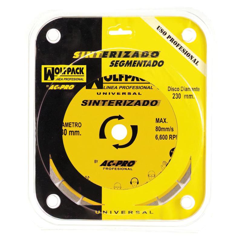Disco Diamante 230 Mm. General Obra Segmentado Sinterizado_1