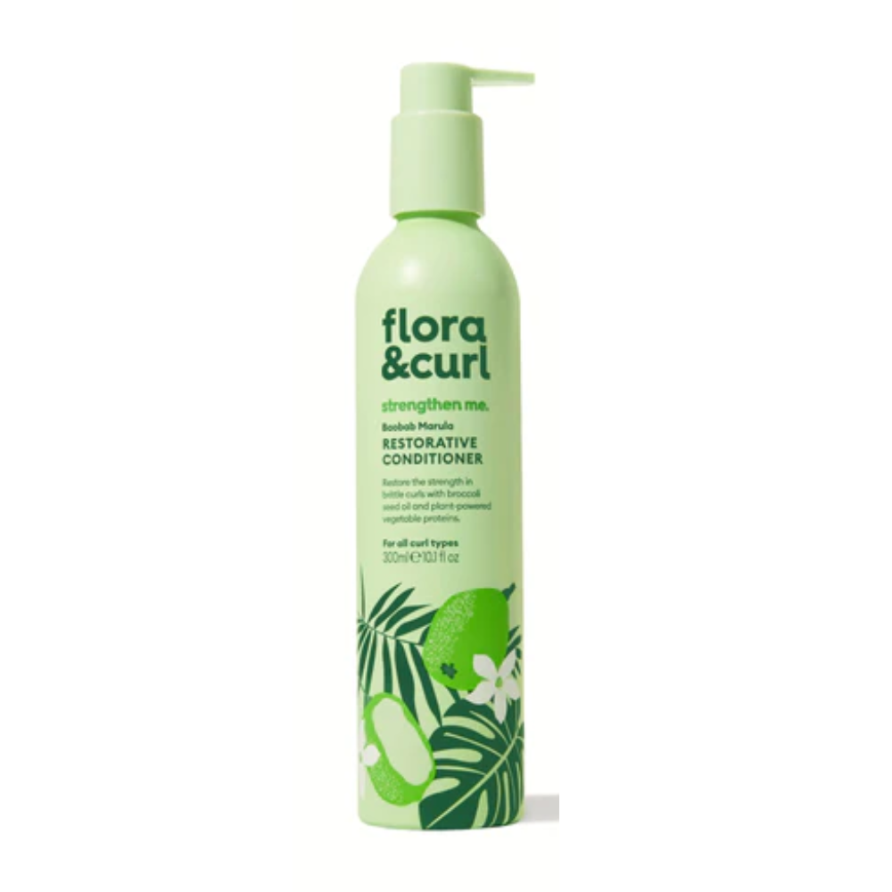 Flora And Curl Baobab Marula Restorative Acondicionador 300ml_0