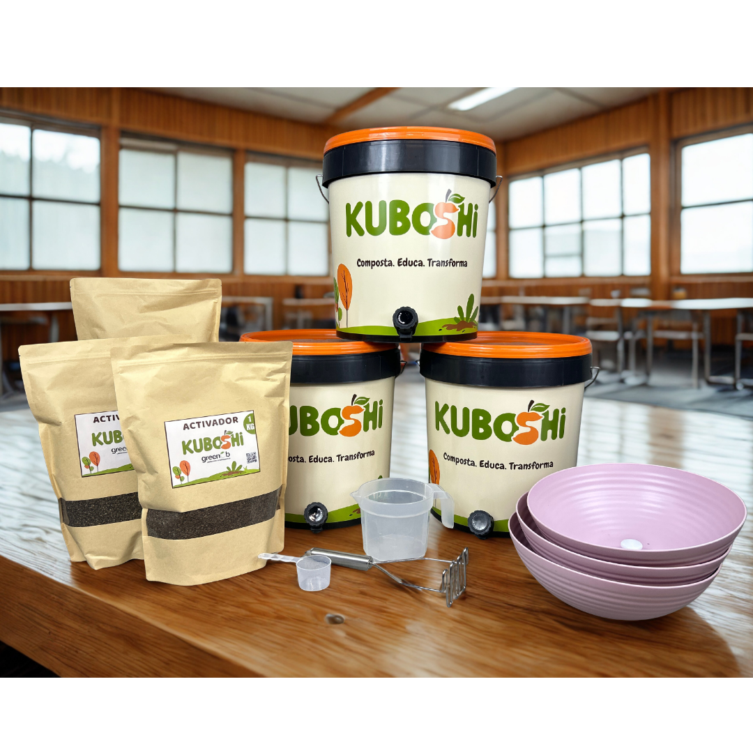 Kuboshi Plus: Pack De Compostaje Bokashi_2