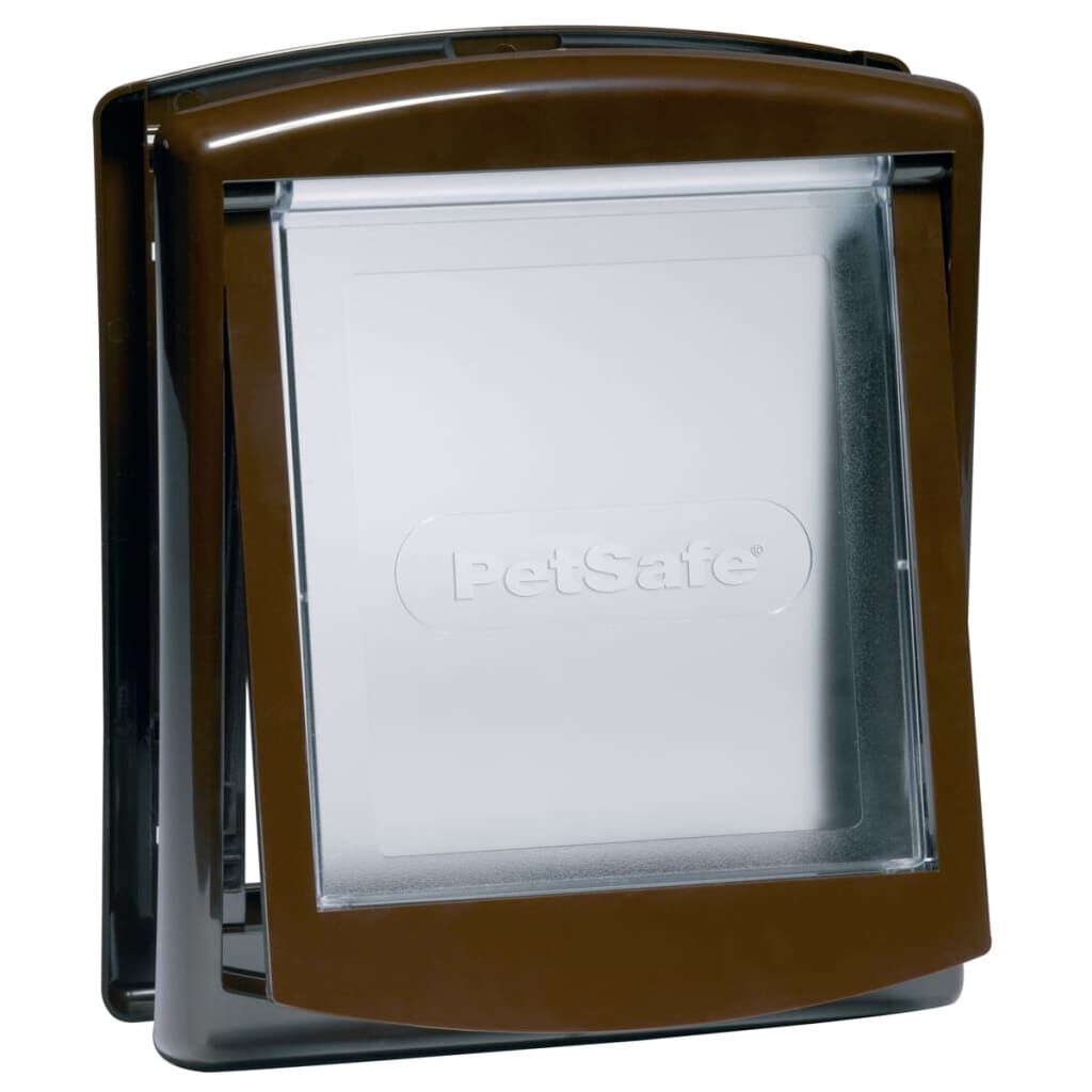 Petsafe Puerta Mascotas 2 Posiciones 730 Pequeña 17,8x15,2 Marrón 5018_0