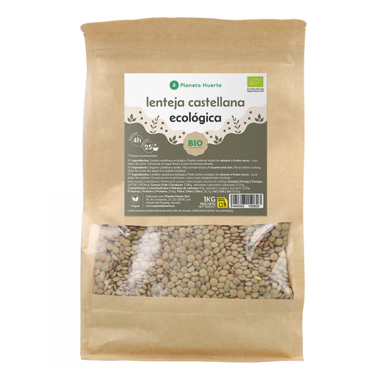 Lentilhas Castelhanas ECO Planeta Huerto 1 kg