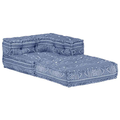 Vidaxl Puf Modular De Tela Indigo_3