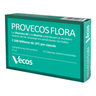 Provecos Flora VECOS (15 cápsulas) | Regenera a flora intestinal | 3 estirpes + FOS | Com Biotina + Vitamina B2
