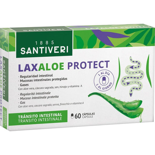 Laxaloe Protect cápsulas Santiveri 60 Cápsulas