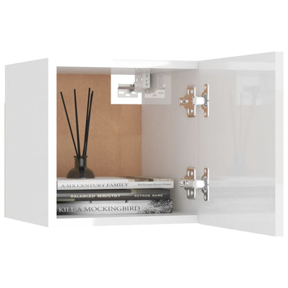 Mesita De Noche Madera De Ingeniería Blanca 30,5x30x30 Cm_1