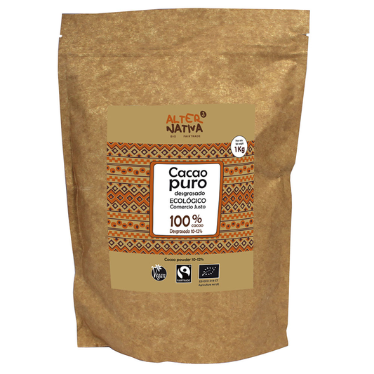 Alternative3 Cacau em Pó Puro Biológico Sem Gordura 1 Kg