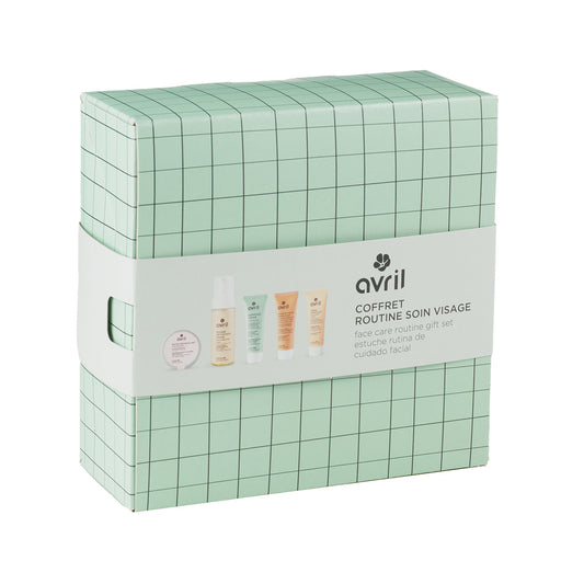 Rotina de cuidados faciais do Natal, Avril