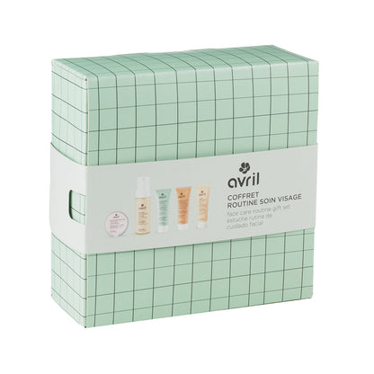 Rotina de cuidados faciais do Natal, Avril