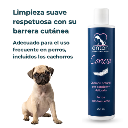 Champú natural para piel sensible de perros – 250 ml_1