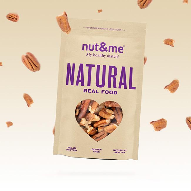 Nut&amp;me noz-pecã natural 150 g