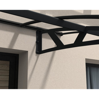 Marquise de porta Amesterdão 892x140 cm 