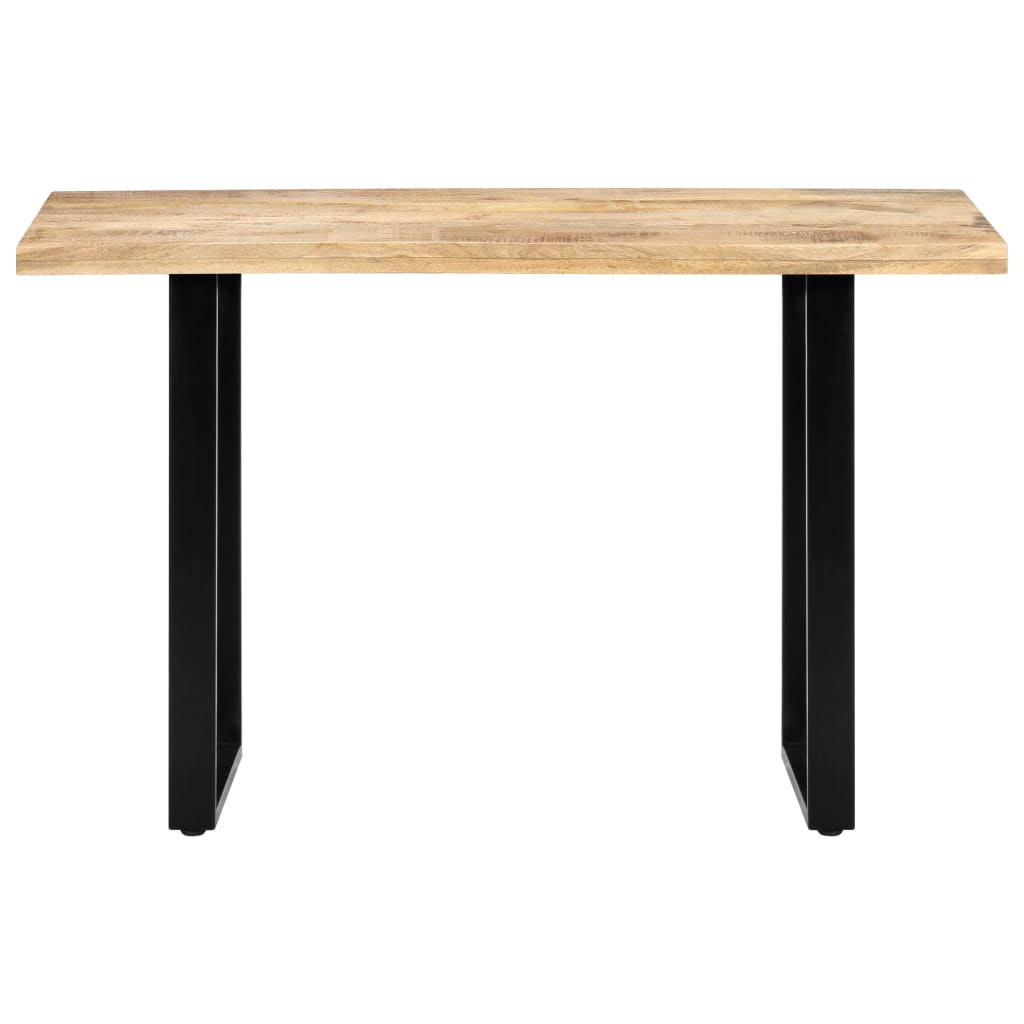 Mesa De Comedor De Madera Maciza De Mango 120x60x76 Cm_0