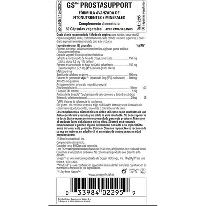 Suporte para próstata, 60 cápsulas