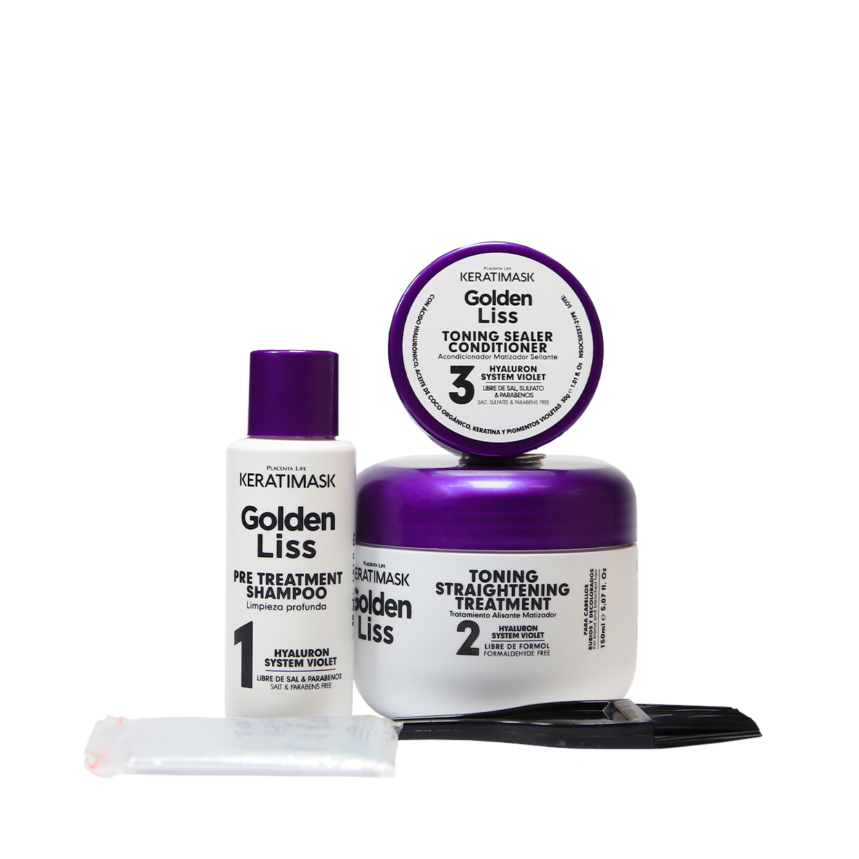 Keratimask Alisado Golden Liss_1