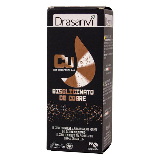 Bisglicinato Mineral Cobre Drasanvi 90 Comp