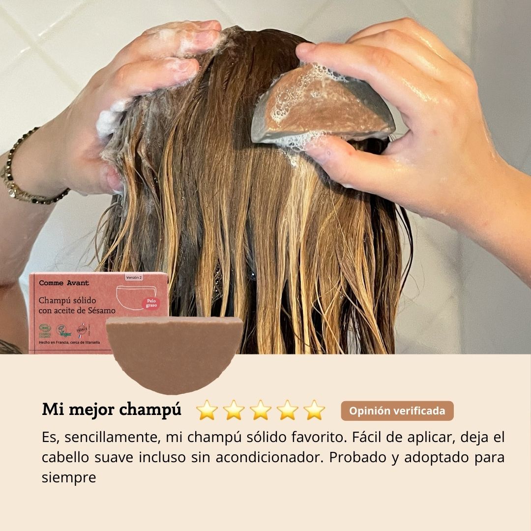 Champú Sólido Con Aceite De Sésamo (cabello Graso)_3