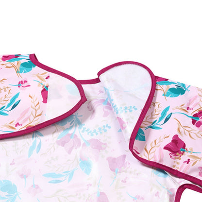Babero Baby Con Mangas 2-4 Años Floral_3