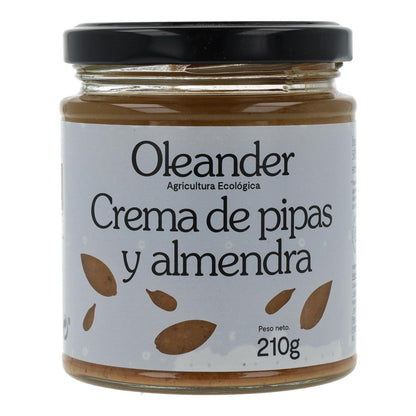 Creme de sementes de girassol e amêndoa torrada Oleandro 210 g