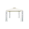 Pérgula 300 x 300 x 265 cm - Cores diferentes