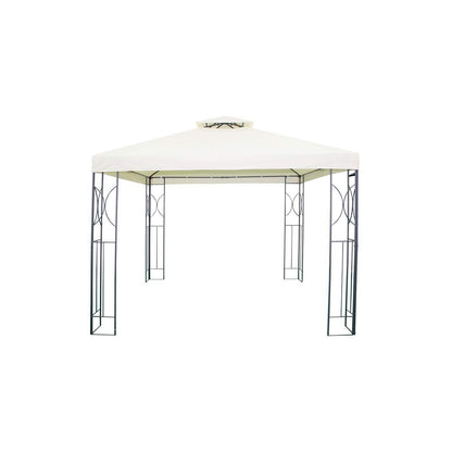 Tenda para eventos 300 x 300 x 265 cm Creme