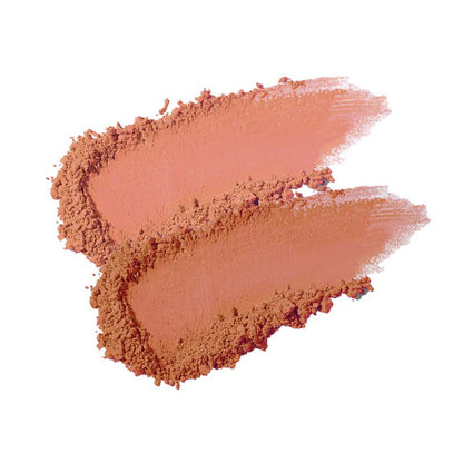 Blush Duo 01 Costa Cálida, Acabamento Suave e Luminoso com Creme de Karité Orgânico, NaturaBio Cosmetics, 2x4g