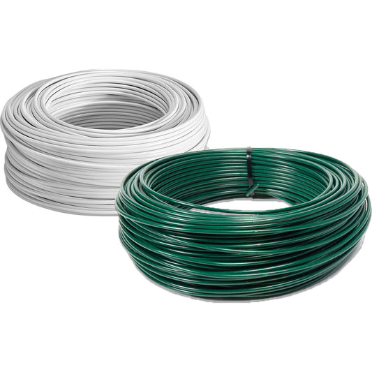 Alambre Plastificado Verde - 100 M - Ø 1,7 Mm_0