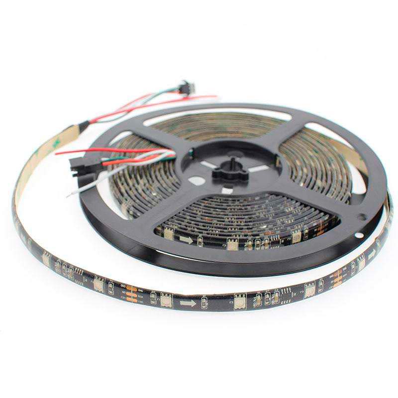 Tira Led Ic Digital 2811, Rgbx, Dc12v, 5m, (30 Led/m) Ip20, Rgb_1